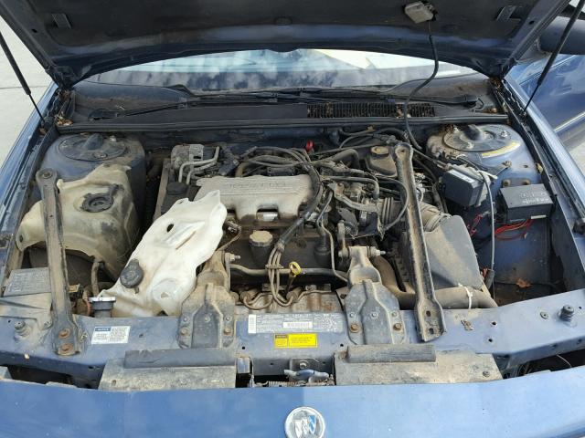 2G4WB12M9S1461338 - 1995 BUICK REGAL CUST BLUE photo 7