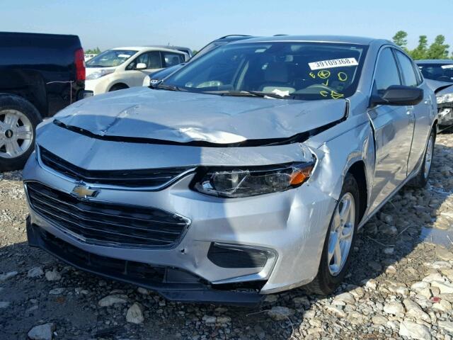1G1ZB5ST8GF170645 - 2016 CHEVROLET MALIBU LS 银色 照片 2