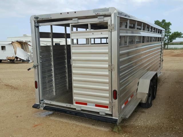 4FGB22426FC137293 - 2014 FEATHERLITE MFG INC LIVESTOCK GRAY photo 6