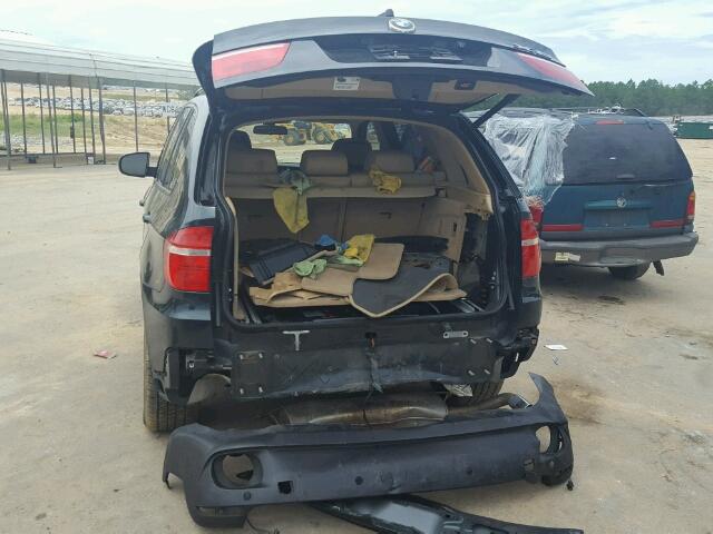 5UXFE43559L038330 - 2009 BMW X5 GREEN photo 9