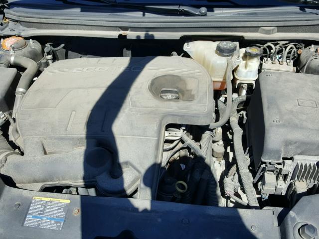 1G1ZH57B994178606 - 2009 CHEVROLET MALIBU 1LT BLACK photo 7