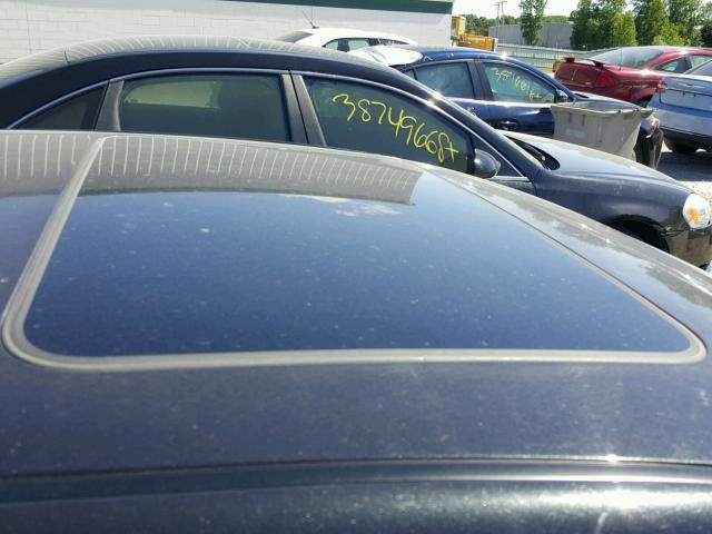 1G1ZH57B994178606 - 2009 CHEVROLET MALIBU 1LT BLACK photo 9