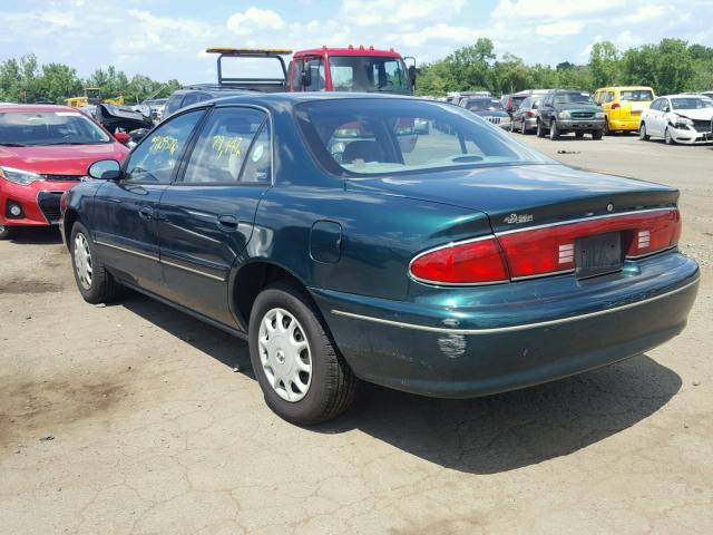 2G4WS52M2X1617475 - 1999 BUICK CENTURY CU GREEN photo 3