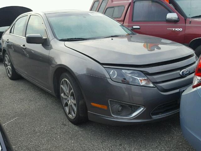 3FAHP0JA1AR342683 - 2010 FORD FUSION SEL GRAY photo 1