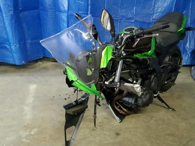 JKAEXEE11GDA22847 - 2016 KAWASAKI EX650 E GREEN photo 9