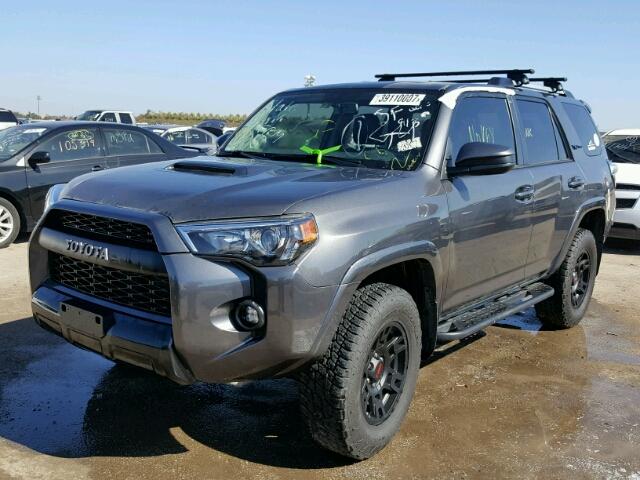 JTEBU5JR7G5359393 - 2016 TOYOTA 4RUNNER GRAY photo 2