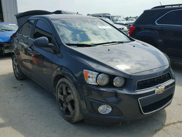 1G1JE5SBXF4103177 - 2015 CHEVROLET SONIC GRAY photo 1