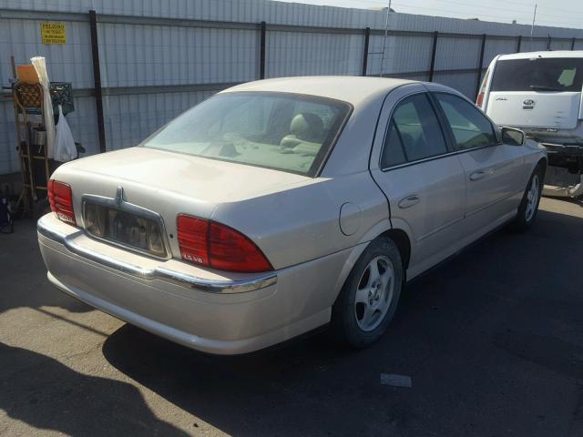 1LNHM87A71Y639009 - 2001 LINCOLN LS 奶油色 照片 4