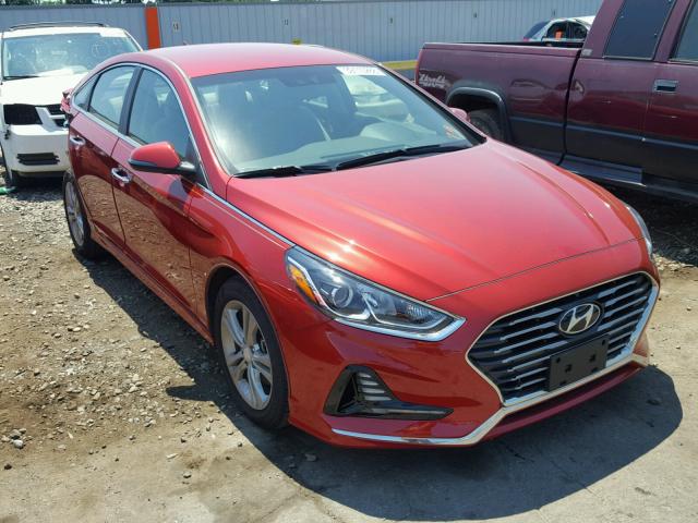 5NPE34AF9JH609275 - 2018 HYUNDAI SONATA SPO RED photo 1