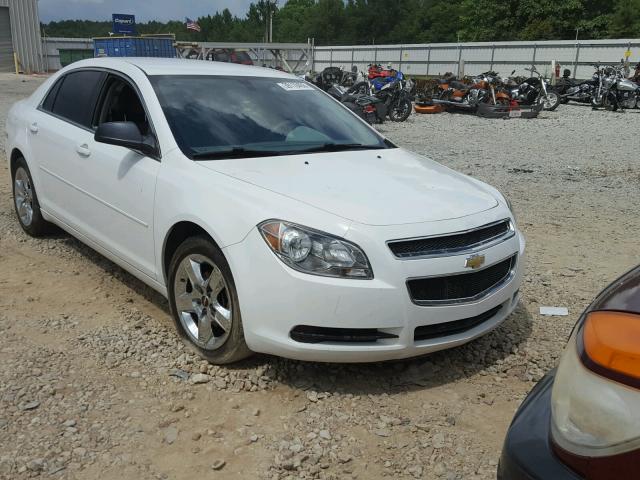 1G1ZB5E00CF206419 - 2012 CHEVROLET MALIBU LS თეთრი ფოტო 1