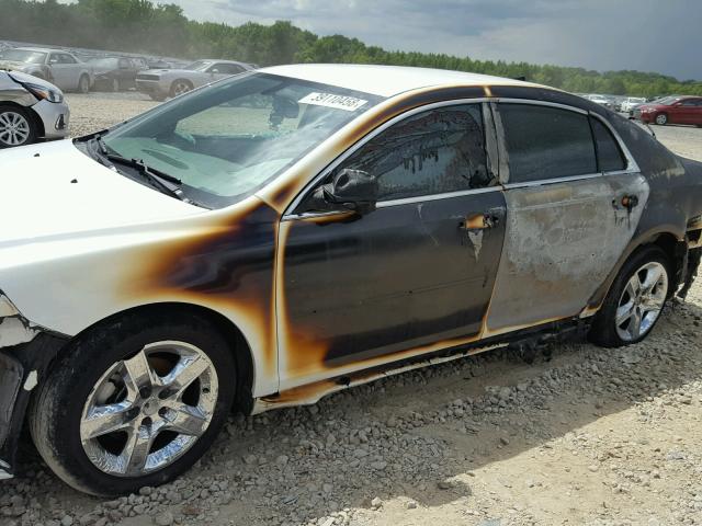 1G1ZB5E00CF206419 - 2012 CHEVROLET MALIBU LS თეთრი ფოტო 9