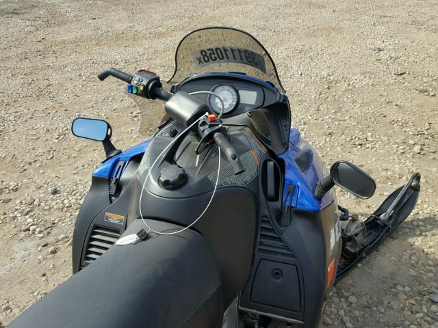 SN1PP6HS37C714097 - 2007 POLARIS SNOWMOBILE BLUE photo 5