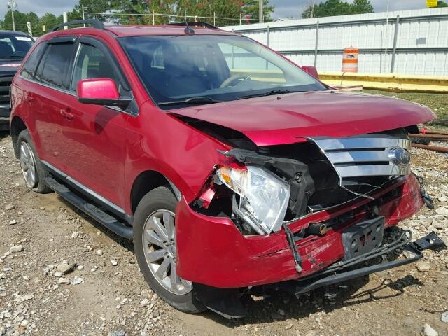 2FMDK3KC0ABA87155 - 2010 FORD EDGE RED photo 1