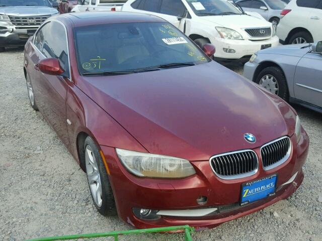 WBAKG7C50CE803156 - 2012 BMW 335 I RED photo 1