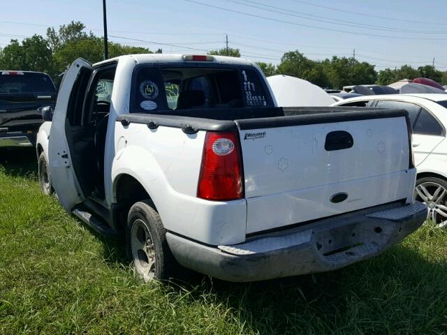 1FMZU67K14UA53323 - 2004 FORD EXPLORER S WHITE photo 3