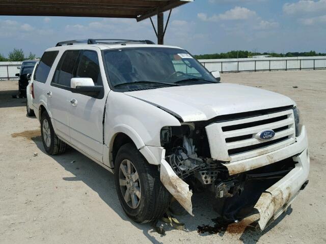 1FMJU1K55AEA48455 - 2010 FORD EXPEDITION WHITE photo 1