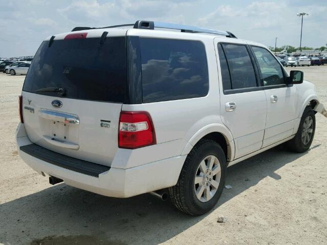 1FMJU1K55AEA48455 - 2010 FORD EXPEDITION WHITE photo 4