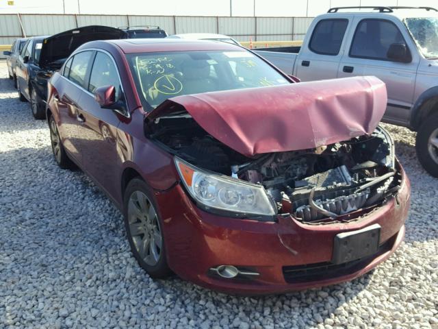 1G4GE5EV7AF290510 - 2010 BUICK LACROSSE C RED photo 1