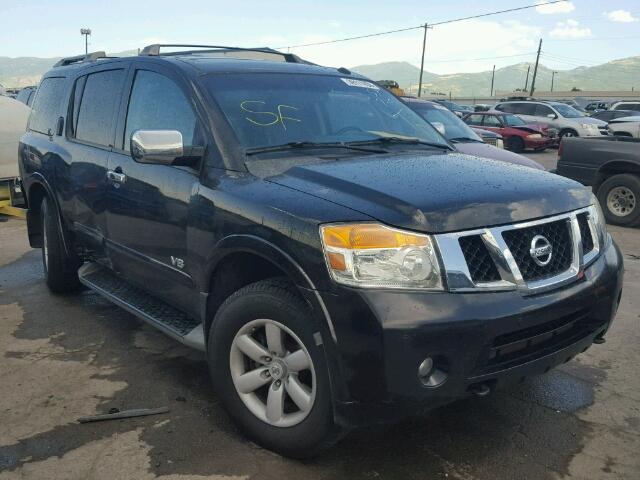 5N1BA08C59N606247 - 2009 NISSAN ARMADA SE BLACK photo 1