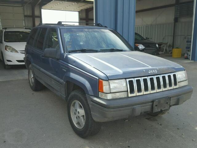 1J4GZ58S5SC768236 - 1995 JEEP GRAND CHER BLUE photo 1