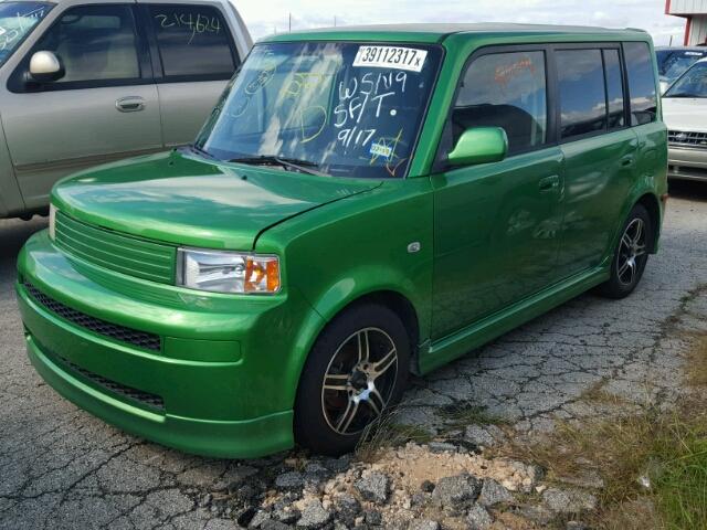 JTLKT324064073568 - 2006 SCION XB GREEN photo 2