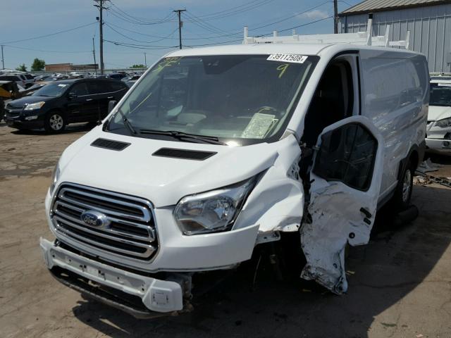 1FTNR1ZGXFKA04474 - 2015 FORD TRANSIT T- WHITE photo 2