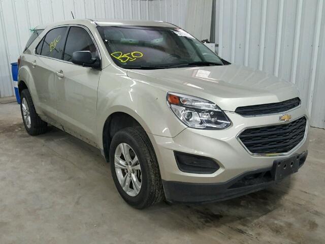 2GNALBEK3G1113741 - 2016 CHEVROLET EQUINOX LS GOLD photo 1