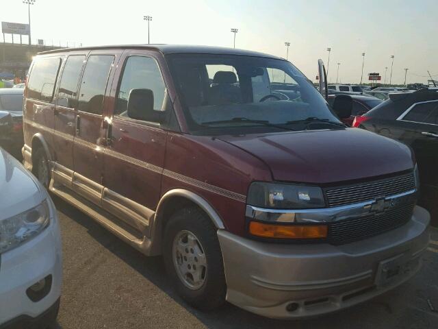 1GBFG15TX61252683 - 2006 CHEVROLET EXPRESS G1 RED photo 1