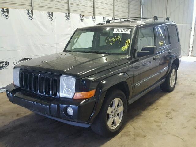 1J8HH48N46C214931 - 2006 JEEP COMMANDER შავი ფოტო 2