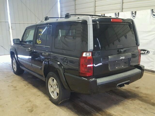1J8HH48N46C214931 - 2006 JEEP COMMANDER შავი ფოტო 3