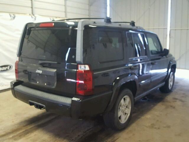 1J8HH48N46C214931 - 2006 JEEP COMMANDER შავი ფოტო 4