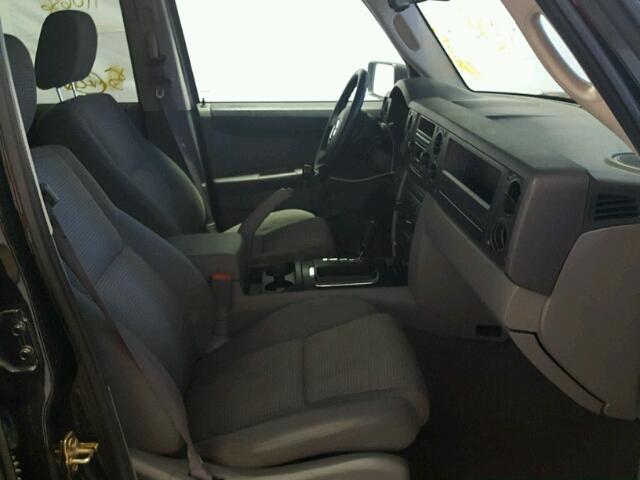 1J8HH48N46C214931 - 2006 JEEP COMMANDER შავი ფოტო 5