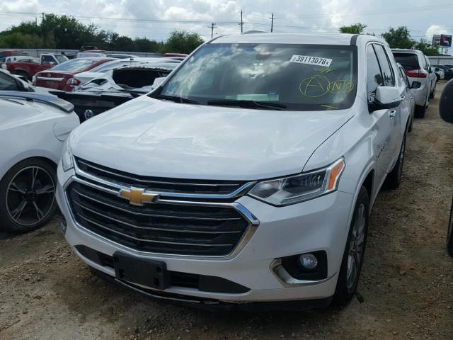 1GNERKKW9JJ137000 - 2018 CHEVROLET TRAVERSE P WHITE photo 2