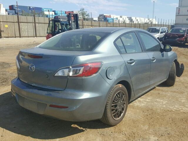 JM1BL1TG3D1708712 - 2013 MAZDA MAZDA3I BLUE photo 4