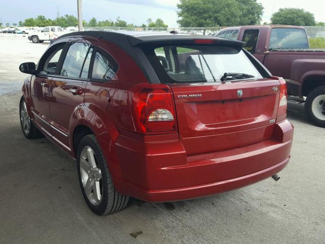 1B3HE78K17D385267 - 2007 DODGE CALIBER R/ RED photo 3