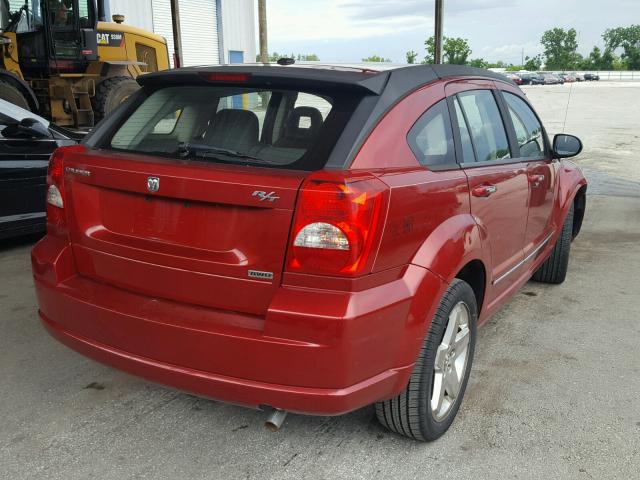 1B3HE78K17D385267 - 2007 DODGE CALIBER R/ RED photo 4