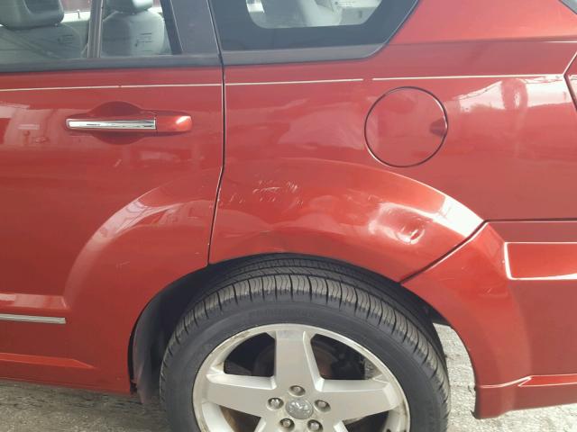 1B3HE78K17D385267 - 2007 DODGE CALIBER R/ RED photo 9