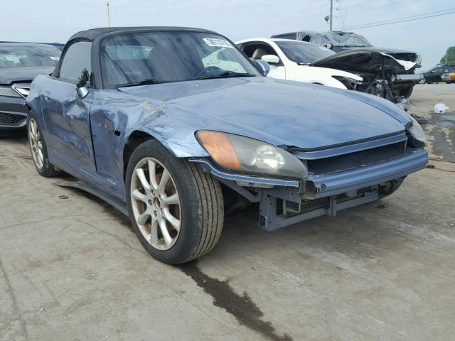 JHMAP11413T003272 - 2003 HONDA S2000 BLUE photo 9