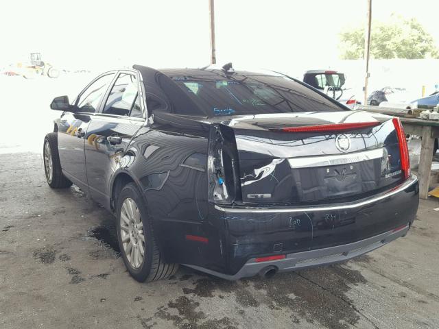 1G6DA5EY6B0158827 - 2011 CADILLAC CTS BLACK photo 3