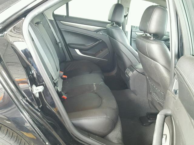 1G6DA5EY6B0158827 - 2011 CADILLAC CTS BLACK photo 6