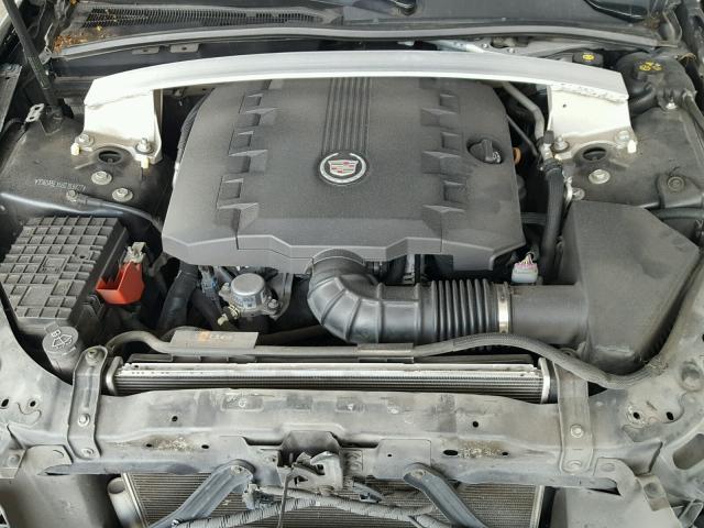 1G6DA5EY6B0158827 - 2011 CADILLAC CTS BLACK photo 7