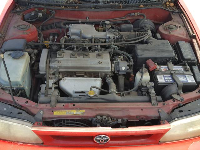 1NXBB02E6TZ381938 - 1996 TOYOTA COROLLA DX RED photo 7