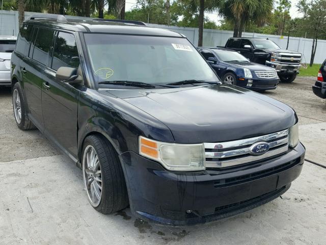 2FMDK51C59BA08054 - 2009 FORD FLEX SE BLACK photo 1