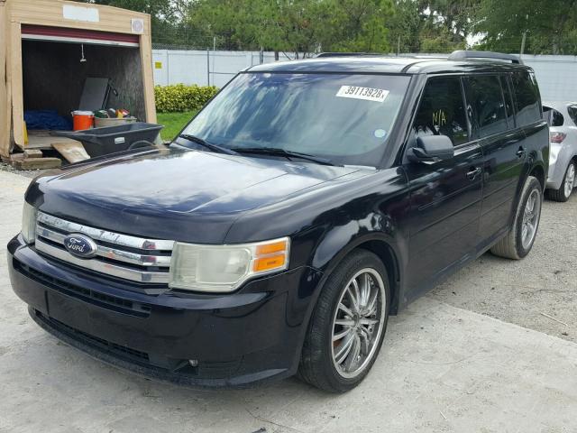 2FMDK51C59BA08054 - 2009 FORD FLEX SE BLACK photo 2