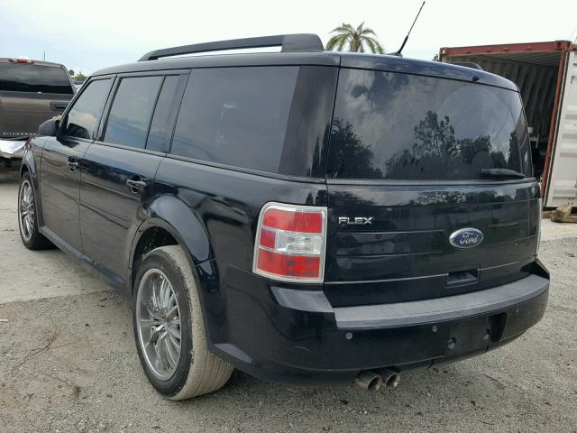 2FMDK51C59BA08054 - 2009 FORD FLEX SE BLACK photo 3