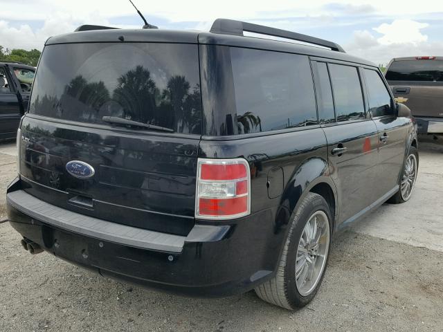 2FMDK51C59BA08054 - 2009 FORD FLEX SE BLACK photo 4