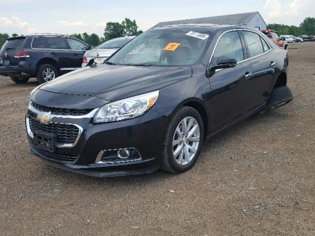 1G11F5SL2FF332141 - 2015 CHEVROLET MALIBU LTZ 黑色 照片 2