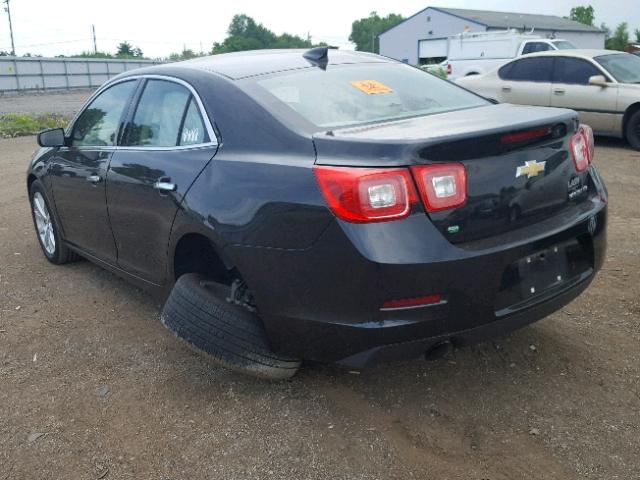 1G11F5SL2FF332141 - 2015 CHEVROLET MALIBU LTZ 黑色 照片 3