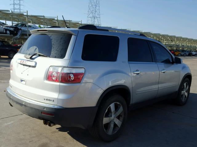 1GKLVMED3AJ145440 - 2010 GMC ACADIA SLT 灰色 照片 4