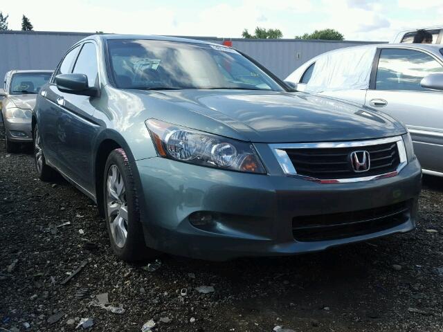 1HGCP36879A036929 - 2009 HONDA ACCORD BLUE photo 1